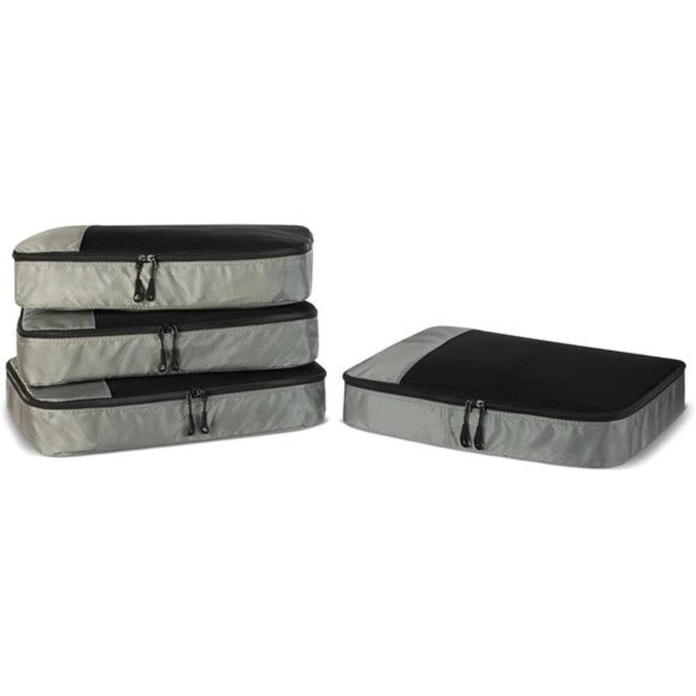 Essentials 4-Piece Packing Cubes Travel Accessories Set, Luggage